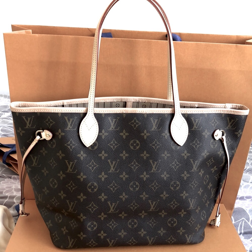 🌼🌼 NEW VACHETTA 🌼🌼 Louis Vuitton Neverfull MM